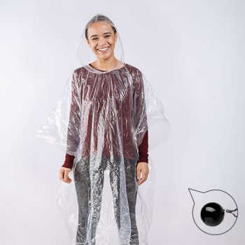 poncho dentro de bola