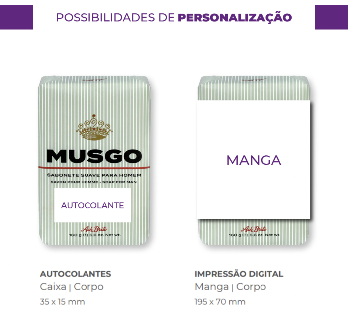 sabonete com fragrância masculina musgo i